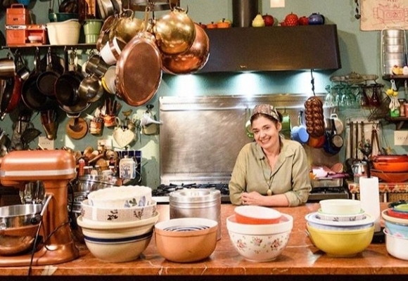 O bolo de fubá da minha avó - Na Cozinha da Helo