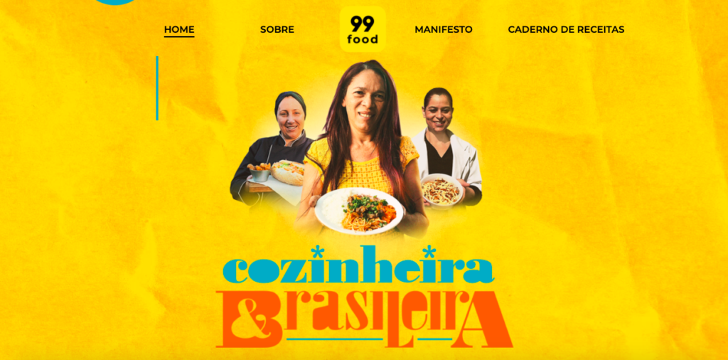 Site Cozinheira e Brasileira