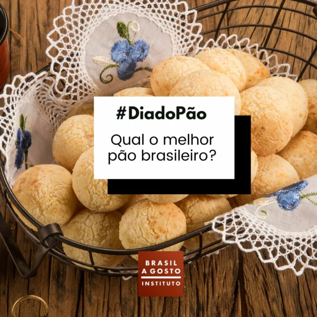 Hoje é Dia do Pão. De caseiro a delícia, passando pelo de queijo, de milho, de torresmo… o Brasil tem diversas receitas maravilhosas. Qual a sua preferida?

Today is Bread Day. From homemade to gourmet, Brazil has many delicious recipes for this treat. What's your favorite?