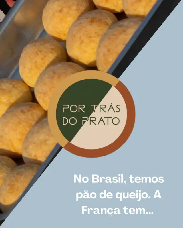 Você já ouviu falar em gougère? Venha descobrir que preparo é esse e quais semelhanças – e diferenças – ele tem em relação ao brasileiríssimo pão de queijo. O segundo episódio de Por Trás do Prato chega nesta 6a feira, 5/9, às 22h15, no @gnt. Não dá para perder! 
#PorTrasDoPrato #GNT #Globoplay #PelaCozinhaBrasileira